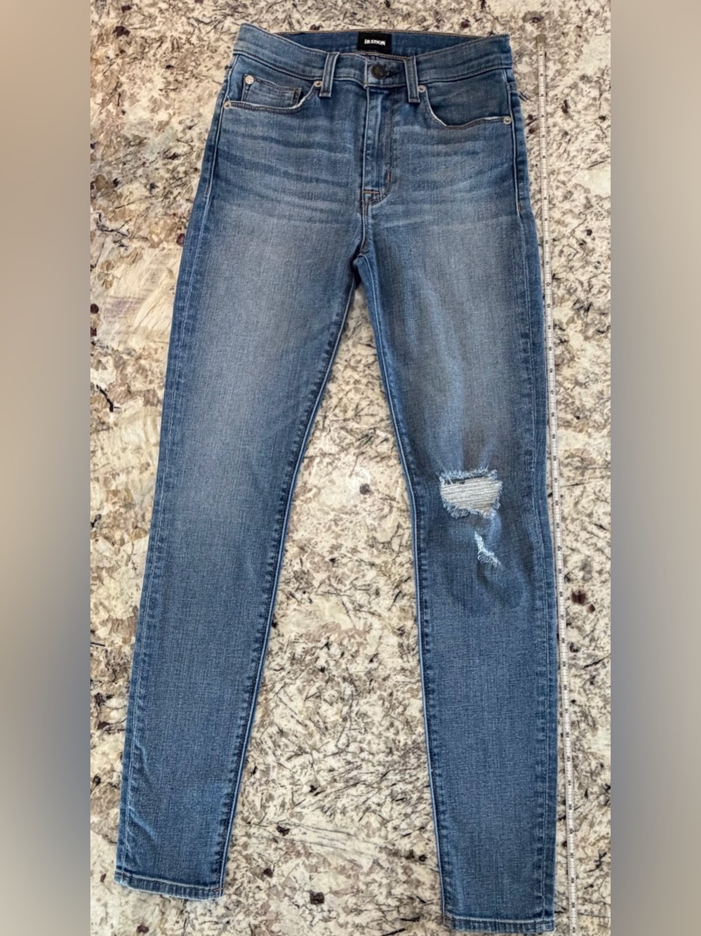 Hudson Jeans Women's Barbara High Waist Skinny Distress Size 25 NWOT - Picture 2 of 6